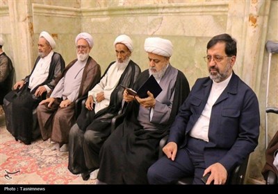 مراسم بزرگداشت آیت‌الله محفوظی در قم