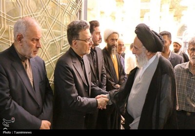 مراسم بزرگداشت آیت‌الله محفوظی در قم