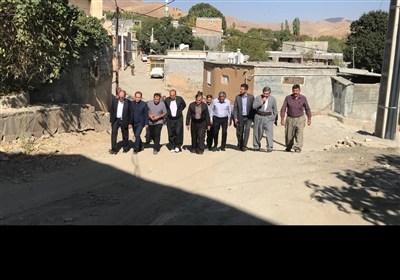 تکمیل طرح هادی و آسفالت معابر روستای ملکشاه سنندج