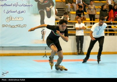 مسابقات اسکیت فری استایل کشوری - همدان