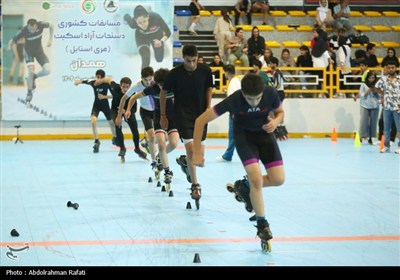 مسابقات اسکیت فری استایل کشوری - همدان