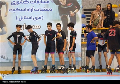 مسابقات اسکیت فری استایل کشوری - همدان