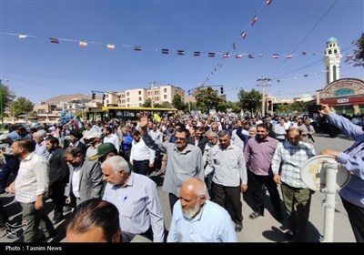 راهپیمایی جمعه‌های خشم و نصر در لام ایران