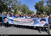 راهپیمایی جمعههای خشم و نصر در لام ایران
