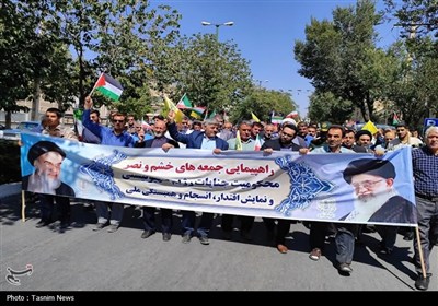 راهپیمایی جمعه‌های خشم و نصر در لام ایران