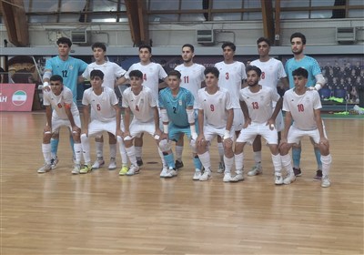 پیروزی تیم فوتسال جوانان ایران با کامبک برابر روسیه