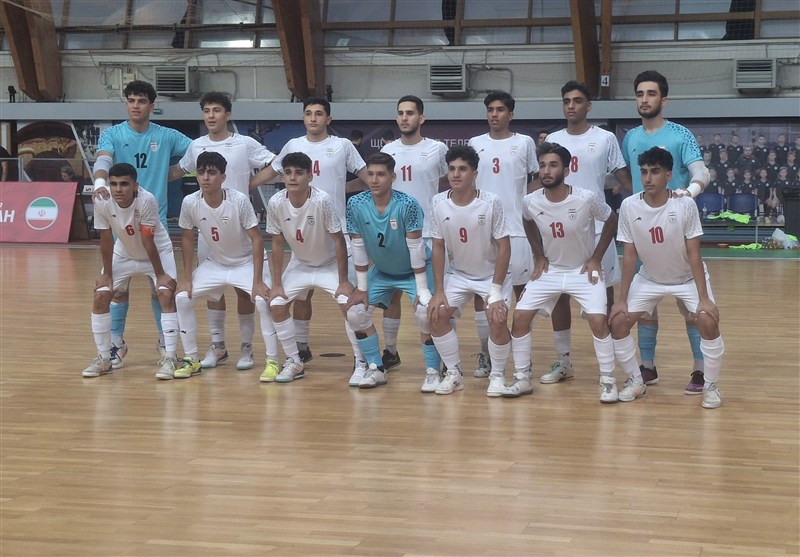 پیروزی تیم فوتسال جوانان ایران با کامبک برابر روسیه
