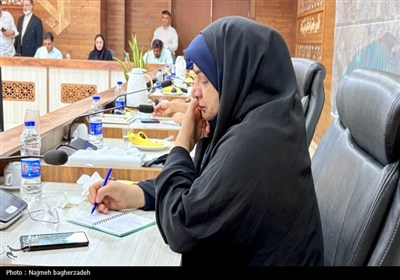 نشست خبری سردار سالاری فرمانده سپاه امام سجاد علیه السلام هرمزگان