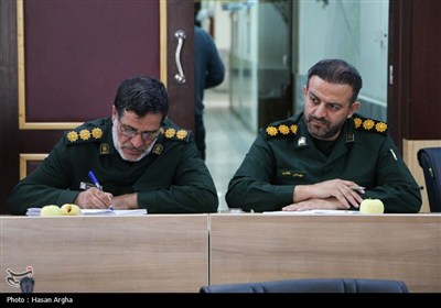 نشست خبری فرمانده سپاه استان زنجان به مناسبت هفته دفاع مقدس