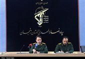 نشست خبری فرمانده سپاه استان زنجان به مناسبت هفته دفاع مقدس