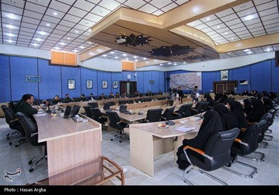 نشست خبری فرمانده سپاه استان زنجان به مناسبت هفته دفاع مقدس