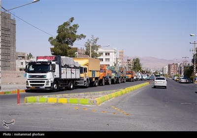 اعزام کاروان تجهیزات آموزشی و کمک آموزشی استان خراسان جنوبی