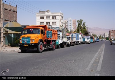 اعزام کاروان تجهیزات آموزشی و کمک آموزشی استان خراسان جنوبی