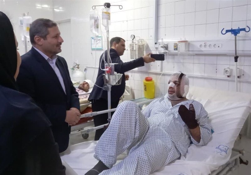 ۱۱ نفر از مصدومان حادثه آتش‌سوزی سبزوار در مشهد بستری هستند
