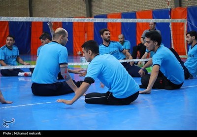 اردوی تیم‌ملی والیبال نشسته در مشهد