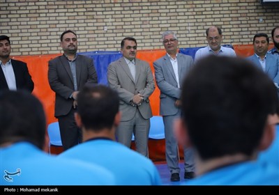 اردوی تیم‌ملی والیبال نشسته در مشهد