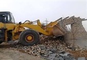2 هزار مترمربع ساخت‌وساز غیرمجاز در شاهرود تخریب شد