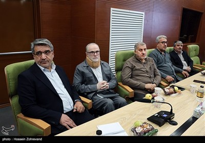 حضور جمعه از معاونین بیناد شهید در نشست خبری اعلام برنامه‌های بنیاد شهید و امور ایثارگران