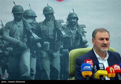 نشست خبری یعقوب سلیمانی معاون فرهنگی و آموزشی بنیاد شهید و امور ایثارگران