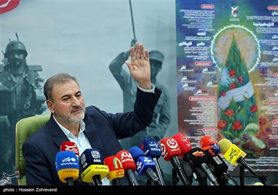 نشست خبری یعقوب سلیمانی معاون فرهنگی و آموزشی بنیاد شهید و امور ایثارگران