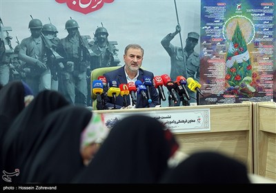 نشست خبری یعقوب سلیمانی معاون فرهنگی و آموزشی بنیاد شهید و امور ایثارگران