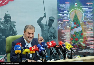 نشست خبری یعقوب سلیمانی معاون فرهنگی و آموزشی بنیاد شهید و امور ایثارگران