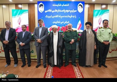 تکریم و معارفه فرمانده سپاه الغدیر استان یزد