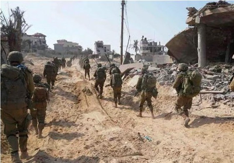 إصابة 5 جنود للكيان الصهيوني باستهداف دبابة في قطاع غزة
