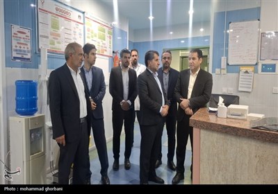 بازدید میدانی نماینده مردم بیرجند از بیمارستان میلاد بیرجند