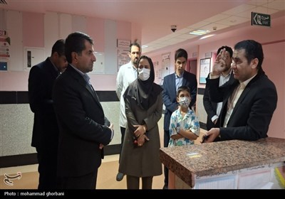 بازدید میدانی نماینده مردم بیرجند از بیمارستان میلاد بیرجند