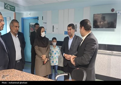 بازدید میدانی نماینده مردم بیرجند از بیمارستان میلاد بیرجند