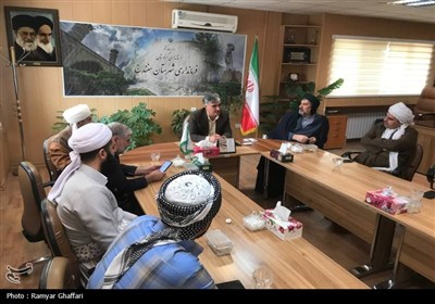 دیدار اعضای شورای افتا با فرماندار سنندج