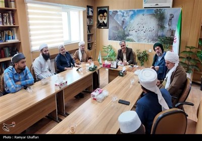 دیدار اعضای شورای افتا با فرماندار سنندج