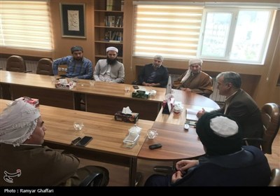 دیدار اعضای شورای افتا با فرماندار سنندج