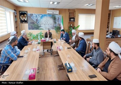 دیدار اعضای شورای افتا با فرماندار سنندج