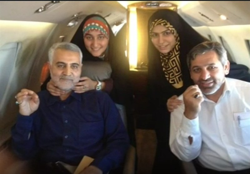 همسر شهید بهنام شهریاری: حاج قاسم به من گفت همسرتان لشکر تک‌نفره من است