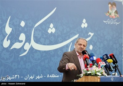 سخنرانی علیرضا کاظمی وزیر آموزش و پرورش در مراسم جشن شکوفه‌ها
