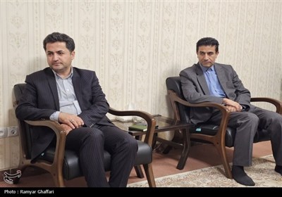دیدار مدیرکل جدید صدا و سیما با نماینده ولی‌فقیه در کردستان