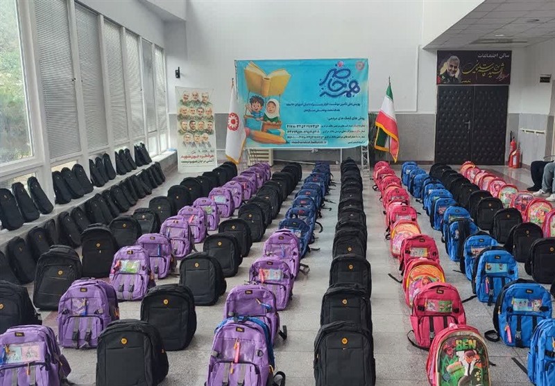 توزیع ۳ هزار بسته نوشت‌افزار در گلستان