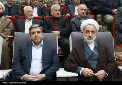 آیین گشایش نمایشگاه رزمی و فرهنگی دفاع مقدس در اردبیل به روایت تصویر
