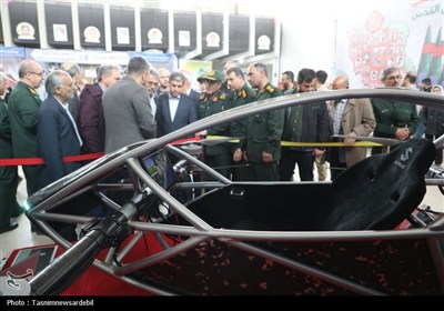 آیین گشایش نمایشگاه رزمی و فرهنگی دفاع مقدس در اردبیل به روایت تصویر