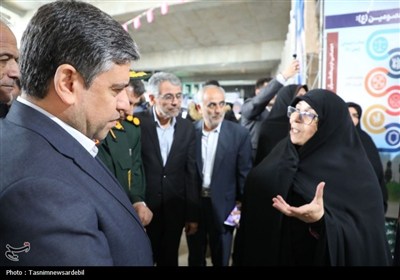 آیین گشایش نمایشگاه رزمی و فرهنگی دفاع مقدس در اردبیل به روایت تصویر