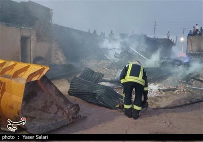 حادثه،انبار،مشهد،اعلام