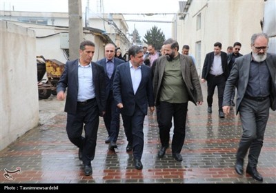 بازدید استاندار اردبیل از 4 واحد تولیدی سرعین با اشتغال 550 نفر