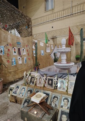 نمایشگاه هفته دفاع مقدس فیروزآباد