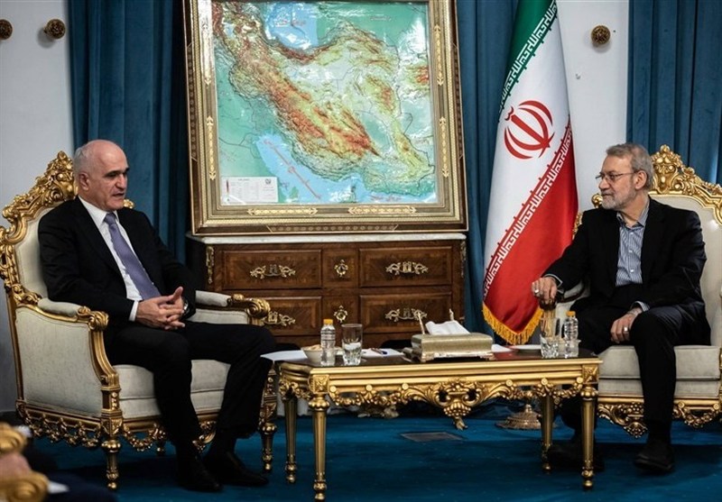 Azerbaycan Başbakan Yardımcısı Ali Laricani ile Görüştü