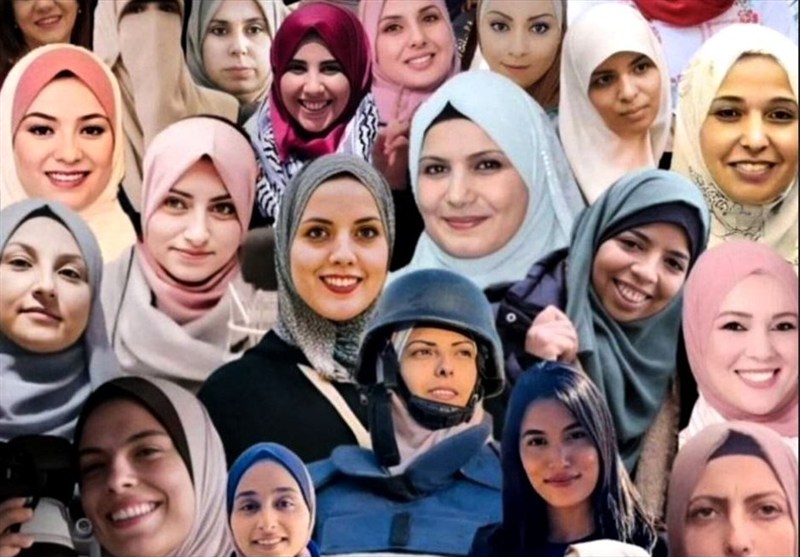 یک قاب لبخند از 37 بانوی خبرنگارِ شهید در غزه