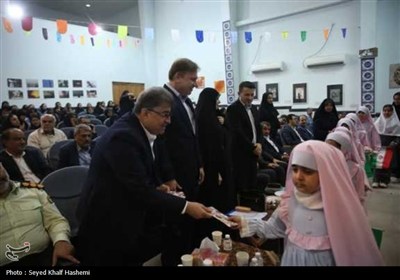 نواختن زنگ مهر و مقاومت در مدارس استان بوشهر
