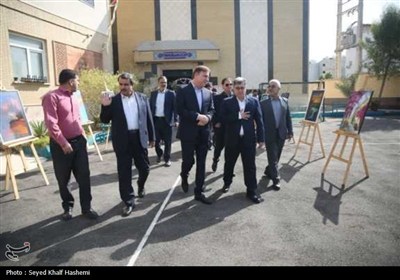 نواختن زنگ مهر و مقاومت در مدارس استان بوشهر