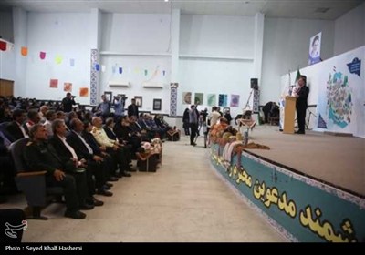 نواختن زنگ مهر و مقاومت در مدارس استان بوشهر